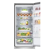 LG 384 л, Холодильник LG DoorCooling+ с нижней морозильной камерой, Fresh Balancer, Fresh Converter, GA-B509PSAM