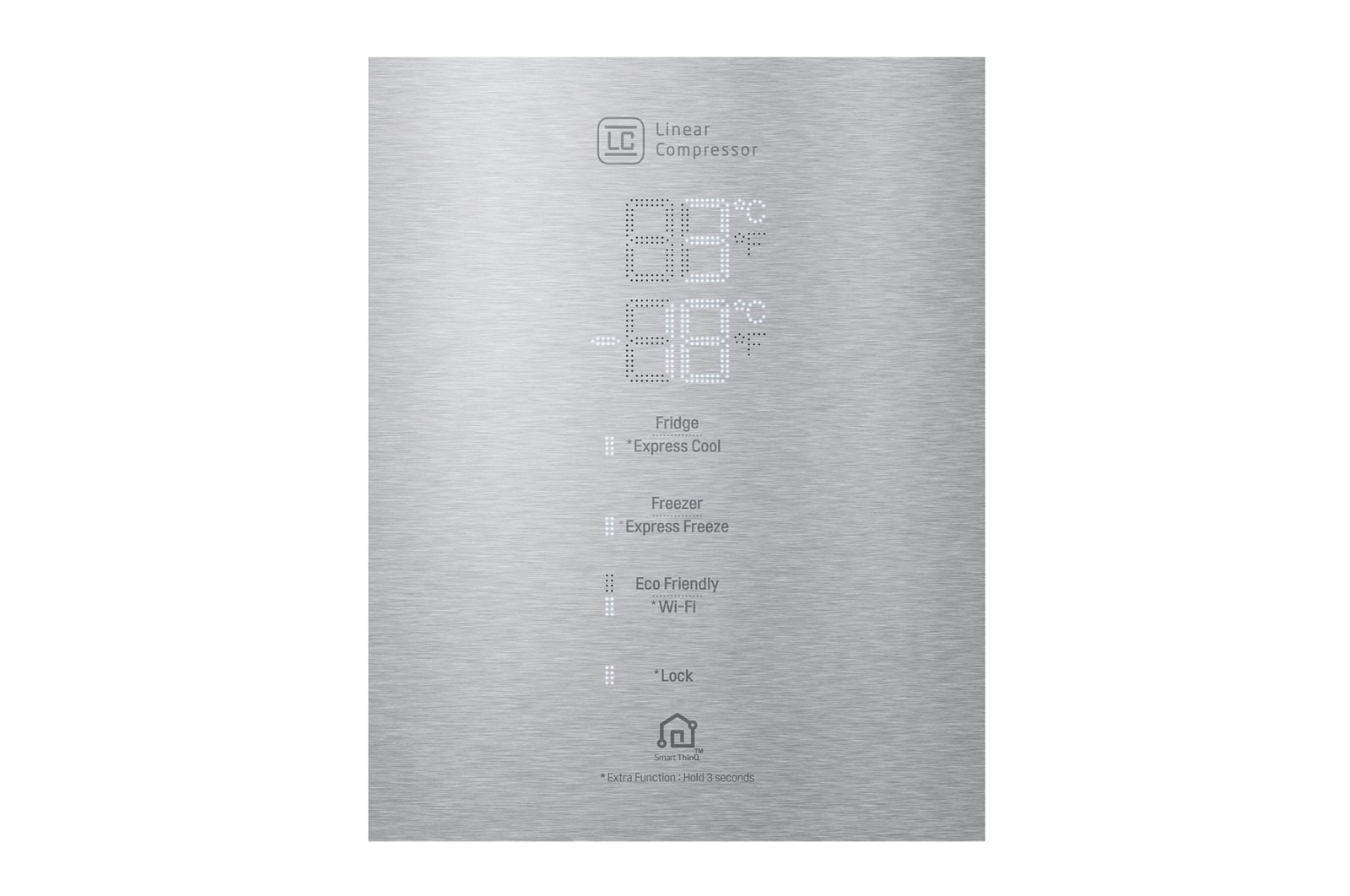 LG 384 л, Холодильник LG DoorCooling+ с нижней морозильной камерой, Инверторный Линейный компрессор, GA-B509PSAZ