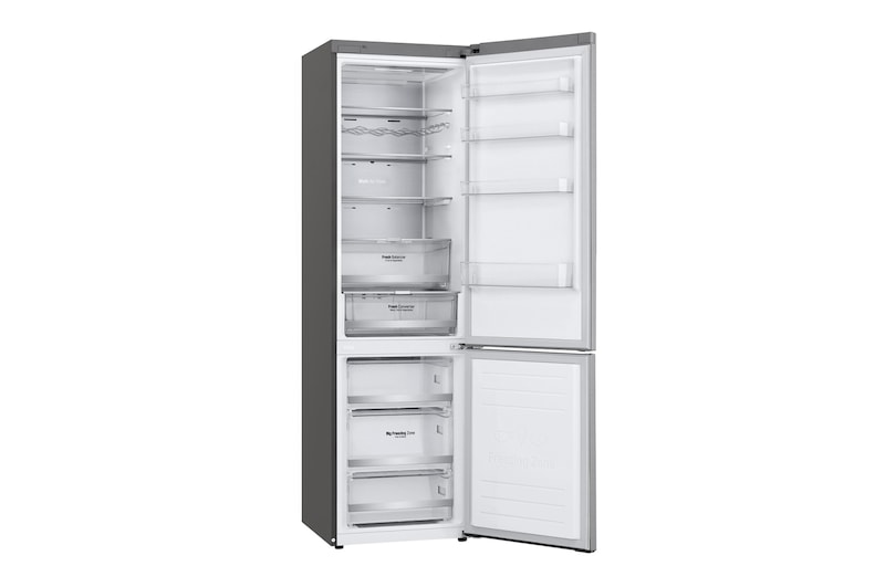 LG 384 л, Холодильник LG DoorCooling+ с нижней морозильной камерой, Инверторный Линейный компрессор, GA-B509PSAZ