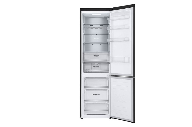 LG 384 л, Холодильник LG DoorCooling+ с нижней морозильной камерой, Fresh Balancer, Fresh Converter, GA-B509SBUM