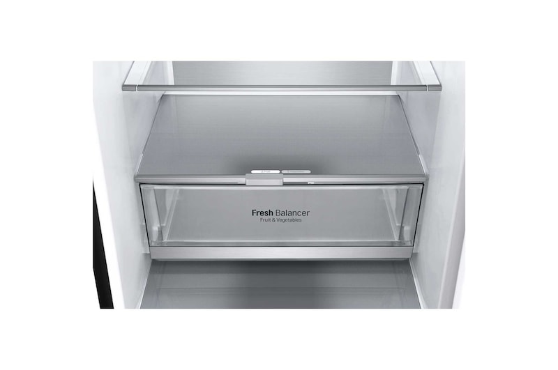 LG 384 л, Холодильник LG DoorCooling+ с нижней морозильной камерой, Fresh Balancer, Fresh Converter, GA-B509SBUM