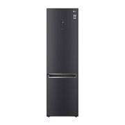 Вид 384 л, Холодильник LG DoorCooling&#43; с нижней морозильной камерой, Fresh Balancer, Fresh Converter GA-B509SBUM спереди