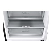 LG 384 л, Холодильник LG DoorCooling+ с нижней морозильной камерой, Fresh Balancer, Fresh Converter, GA-B509SBUM