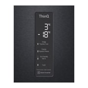LG 384 л, Холодильник LG DoorCooling+ с нижней морозильной камерой, Fresh Balancer, Fresh Converter, GA-B509SBUM