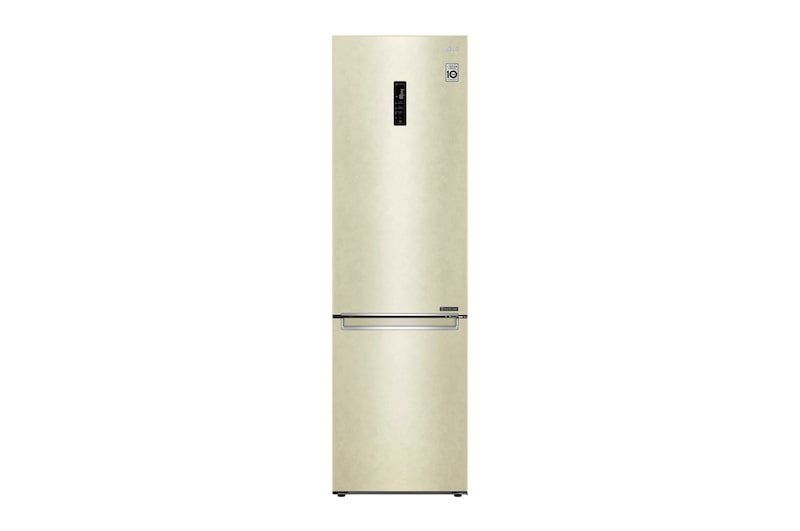 LG 384 л, Холодильник LG DoorCooling+ с нижней морозильной камерой, Инверторный Линейный компрессор, GA-B509SEDZ