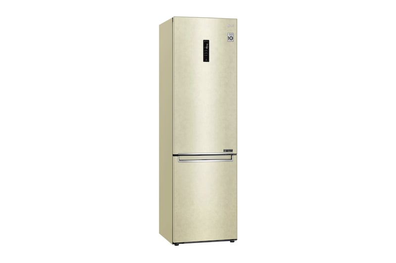 LG 384 л, Холодильник LG DoorCooling+ с нижней морозильной камерой, Инверторный Линейный компрессор, GA-B509SEDZ