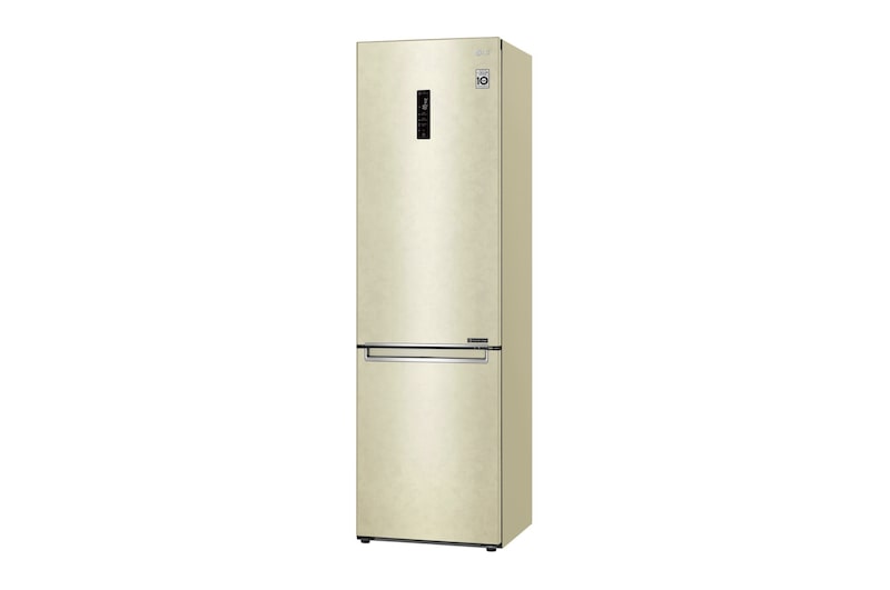 LG 384 л, Холодильник LG DoorCooling+ с нижней морозильной камерой, Инверторный Линейный компрессор, GA-B509SEDZ
