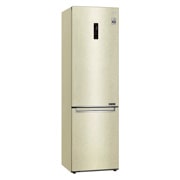 LG 384 л, Холодильник LG DoorCooling+ с нижней морозильной камерой, Инверторный Линейный компрессор, GA-B509SEDZ