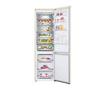 LG 384 л, Холодильник LG DoorCooling+ с нижней морозильной камерой, Fresh Balancer, Fresh Converter, GA-B509SVUM