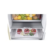 LG 384 л, Холодильник LG DoorCooling+ с нижней морозильной камерой, Fresh Balancer, Fresh Converter, GA-B509SVUM