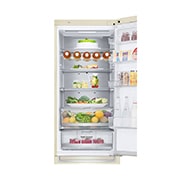 LG 384 л, Холодильник LG DoorCooling+ с нижней морозильной камерой, Fresh Balancer, Fresh Converter, GA-B509SVUM