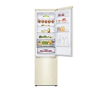 LG 384 л, Холодильник LG DoorCooling+ с нижней морозильной камерой, Fresh Balancer, Fresh Converter, GA-B509SVUM