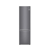 LG 384 л, Холодильник LG DoorCooling+ с нижней морозильной камерой, Смарт Инверторный компрессор, GA-B509SLCL