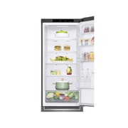 LG 384 л, Холодильник LG DoorCooling+ с нижней морозильной камерой, Смарт Инверторный компрессор, GA-B509SLCL
