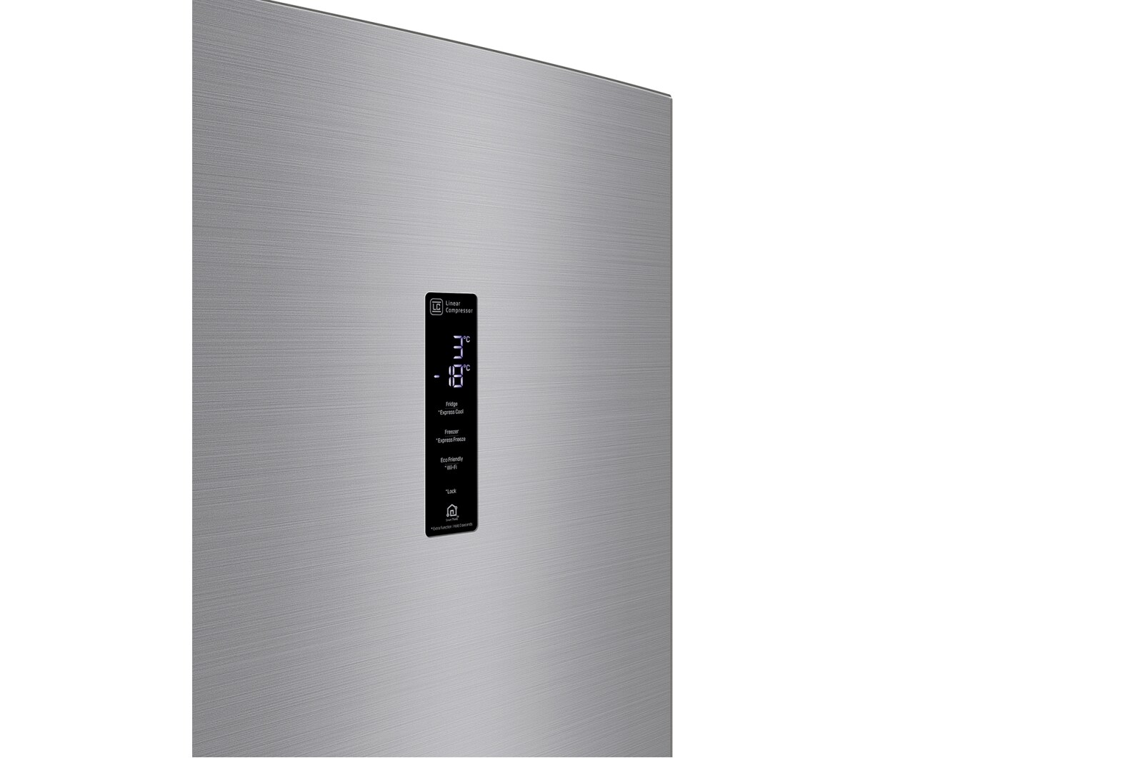 LG 384 л, Холодильник LG DoorCooling+ с нижней морозильной камерой, Инверторный Линейный компрессор, GA-B509SMDZ