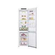 LG 384 л, Холодильник LG DoorCooling+ с нижней морозильной камерой, Смарт Инверторный компрессор, GA-B509SQCL