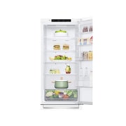 LG 384 л, Холодильник LG DoorCooling+ с нижней морозильной камерой, Смарт Инверторный компрессор, GA-B509SQCL