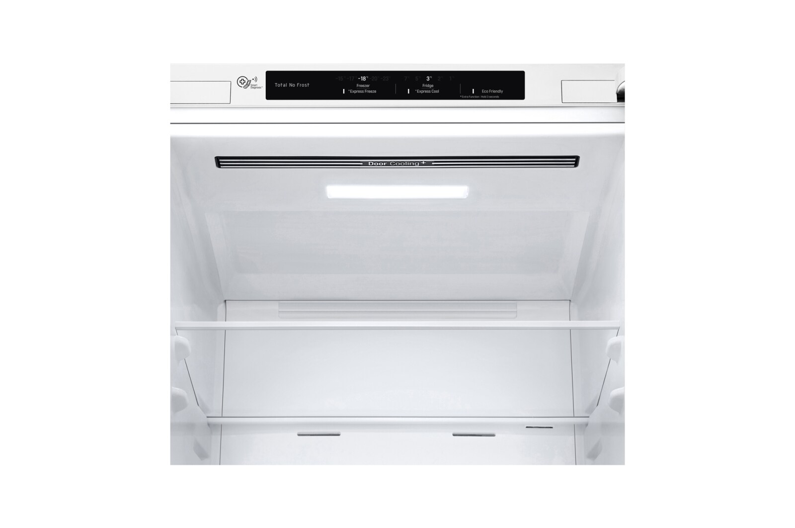 LG 384 л, Холодильник LG DoorCooling+ с нижней морозильной камерой, Смарт Инверторный компрессор, GA-B509SQCL