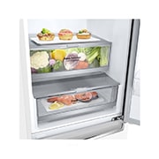 LG 384 л, Холодильник LG DoorCooling+ с нижней морозильной камерой, Инверторный Линейный компрессор, GA-B509SVDZ