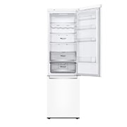 LG 384 л, Холодильник LG DoorCooling+ с нижней морозильной камерой, Инверторный Линейный компрессор, GA-B509SVDZ