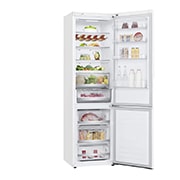 LG 384 л, Холодильник LG DoorCooling+ с нижней морозильной камерой, Инверторный Линейный компрессор, GA-B509SVDZ