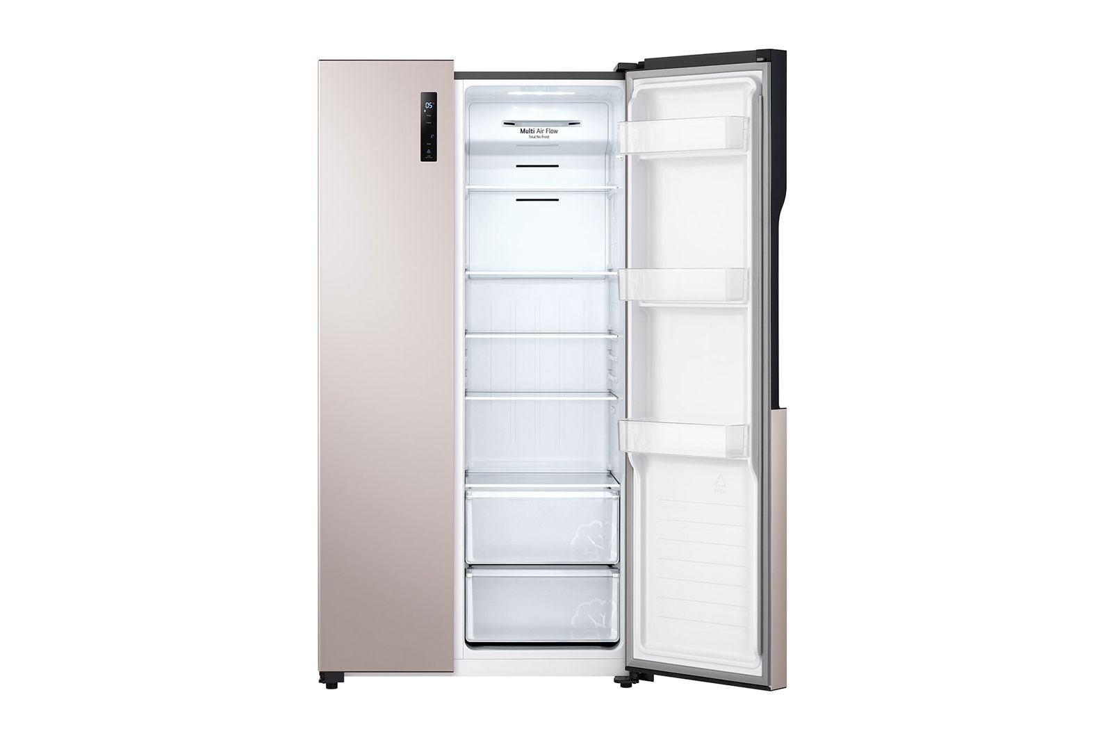 LG Холодильник LG GC-B157PGAV Side-by-Side 509л, Золотистый цвет, GC-B157PGAV