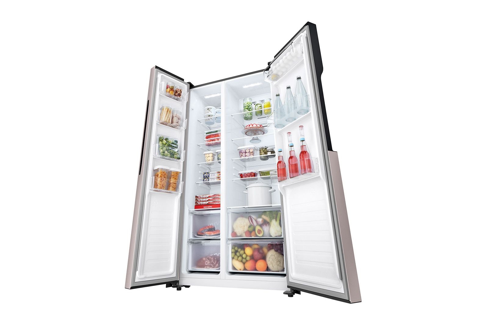 LG Холодильник LG GC-B157PGAV Side-by-Side 509л, Золотистый цвет, GC-B157PGAV