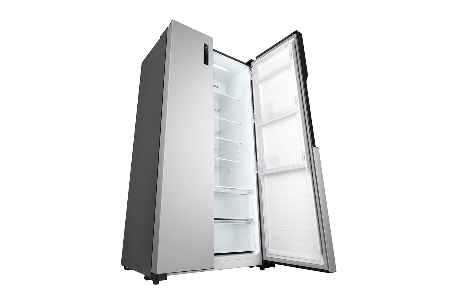LG 509л, Холодильник LG Side-by-Side, технология Multi Air Flow, Серебристый цвет, GC-B157PMAV