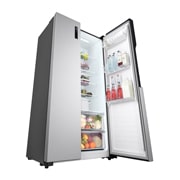 LG 509л, Холодильник LG Side-by-Side, технология Multi Air Flow, Серебристый цвет, GC-B157PMAV