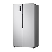LG 509л, Холодильник LG Side-by-Side, технология Multi Air Flow, Серебристый цвет, GC-B157PMAV