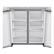 LG 458 л, Многодверный холодильник LG DoorCooling+, Инверторный Линейный компрессор, HygieneFresh+, GC-B22FTMPL