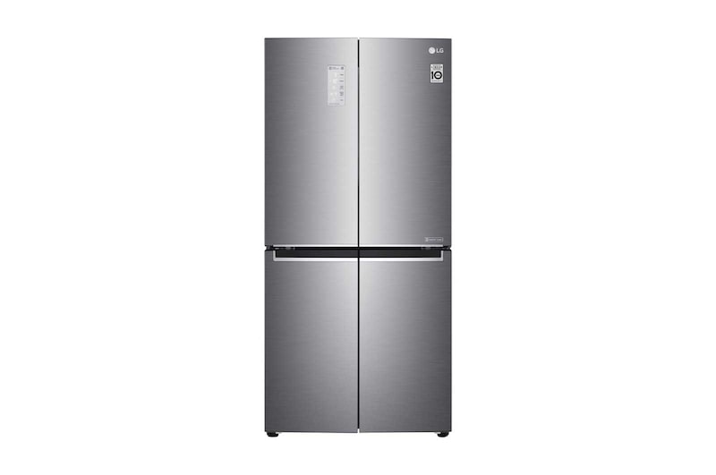 LG 458 л, Многодверный холодильник LG DoorCooling+, Инверторный Линейный компрессор, HygieneFresh+, GC-B22FTMPL