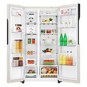 LG 613 л, Холодильник LG Side-by-Side, Инверторный Линейный компрессор, Total No Frost, Fresh Zone, GC-B247JEDV