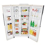 LG 613 л, Холодильник LG Side-by-Side, Инверторный Линейный компрессор, Total No Frost, Fresh Zone, GC-B247JEDV