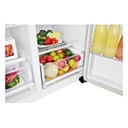 LG 613 л, Холодильник LG Side-by-Side, Инверторный Линейный компрессор, Total No Frost, Fresh Zone, GC-B247JEDV