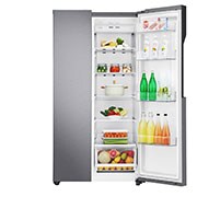 LG 613 л, Холодильник LG Side-by-Side, Инверторный Линейный компрессор, умный дом ThinQ, GC-B247JLDV