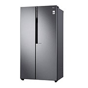 LG 613 л, Холодильник LG Side-by-Side, Инверторный Линейный компрессор, умный дом ThinQ, GC-B247JLDV