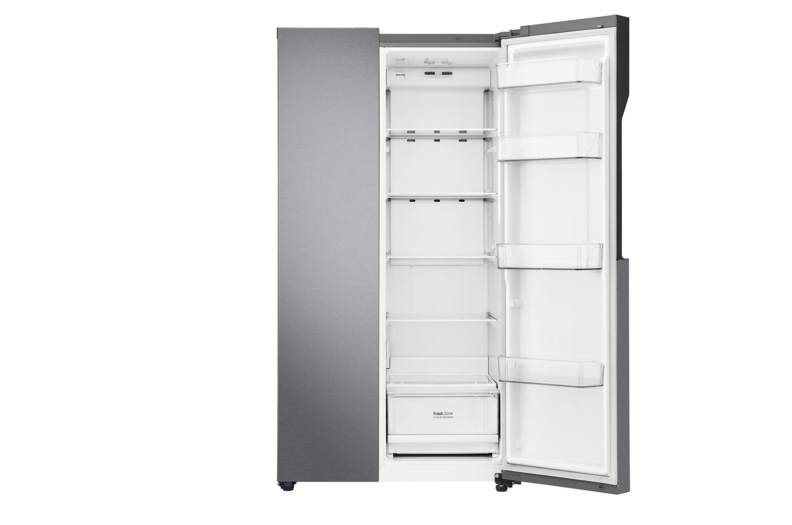 LG 613 л, Холодильник LG Side-by-Side, Инверторный Линейный компрессор, умный дом ThinQ, GC-B247JLDV