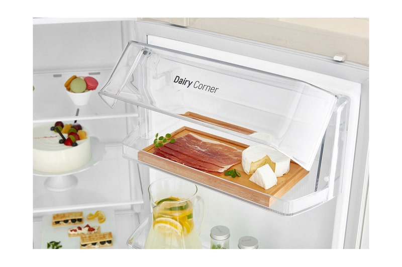 LG 626 л, Холодильник LG Side-by-Side, DoorCooling+, Инверторный Линейный компрессор, умный дом ThinQ , GC-B247SEDC