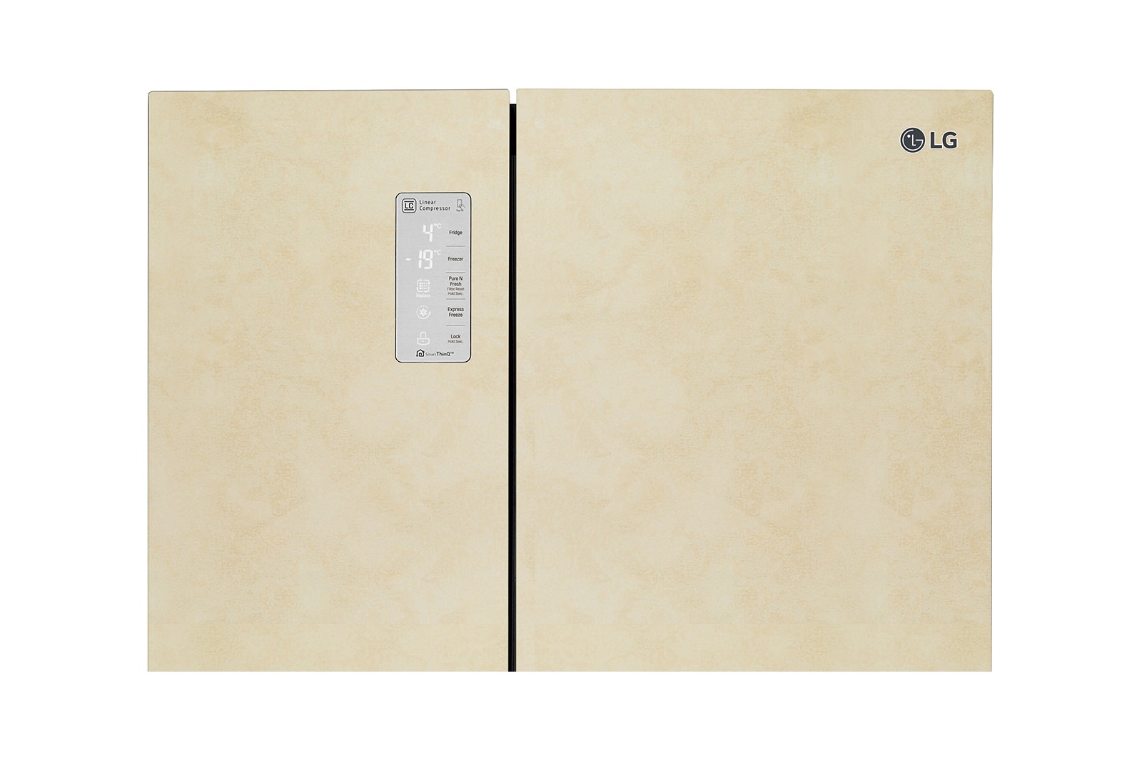 LG 626 л, Холодильник LG Side-by-Side, Инверторный Линейный компрессор, умный дом ThinQ, GC-B247SEUV