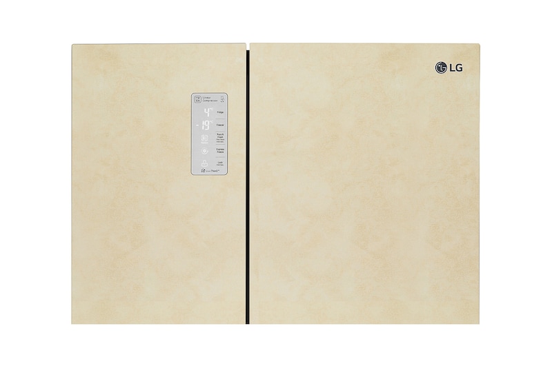 LG 626 л, Холодильник LG Side-by-Side, Инверторный Линейный компрессор, умный дом ThinQ, GC-B247SEUV