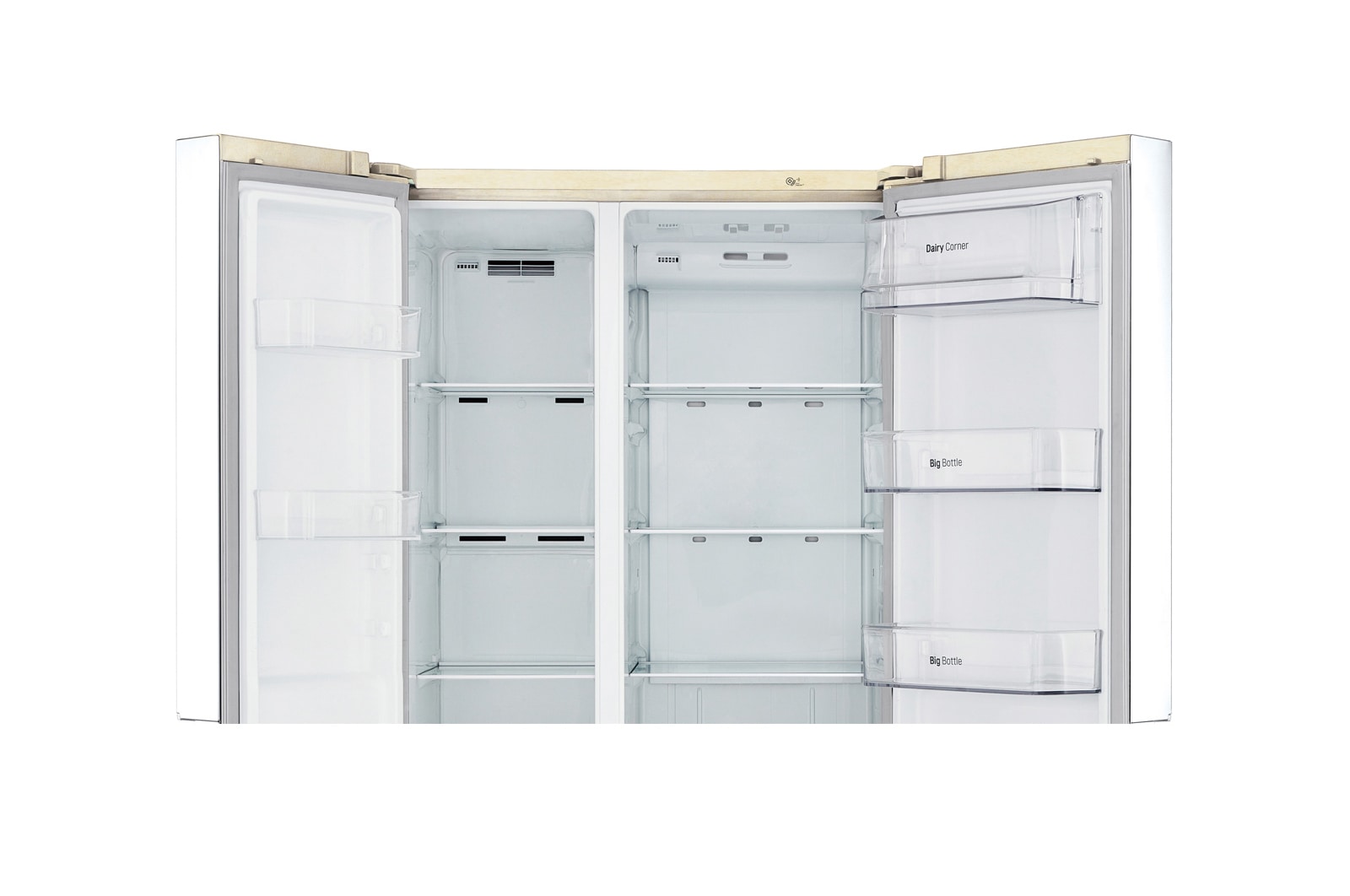 LG 626 л, Холодильник LG Side-by-Side, Инверторный Линейный компрессор, умный дом ThinQ, GC-B247SEUV