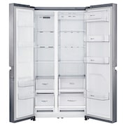LG 626 л, Холодильник LG Side-by-Side, Инверторный Линейный компрессор, умный дом ThinQ, GC-B247SMUV