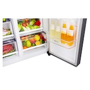LG 626 л, Холодильник LG Side-by-Side, Инверторный Линейный компрессор, умный дом ThinQ, GC-B247SMUV