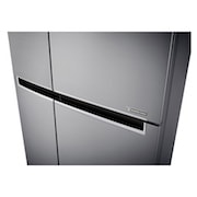 LG 626 л, Холодильник LG Side-by-Side, Инверторный Линейный компрессор, умный дом ThinQ, GC-B247SMUV