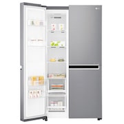 LG 626 л, Холодильник LG Side-by-Side, Инверторный Линейный компрессор, умный дом ThinQ, GC-B247SMUV