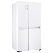LG 626 л, Холодильник LG Side-by-Side, DoorCooling+, Инверторный Линейный компрессор, умный дом ThinQ , GC-B247SVDC