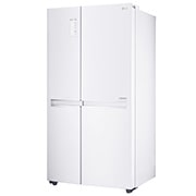 LG 626 л, Холодильник LG Side-by-Side, DoorCooling+, Инверторный Линейный компрессор, умный дом ThinQ , GC-B247SVDC
