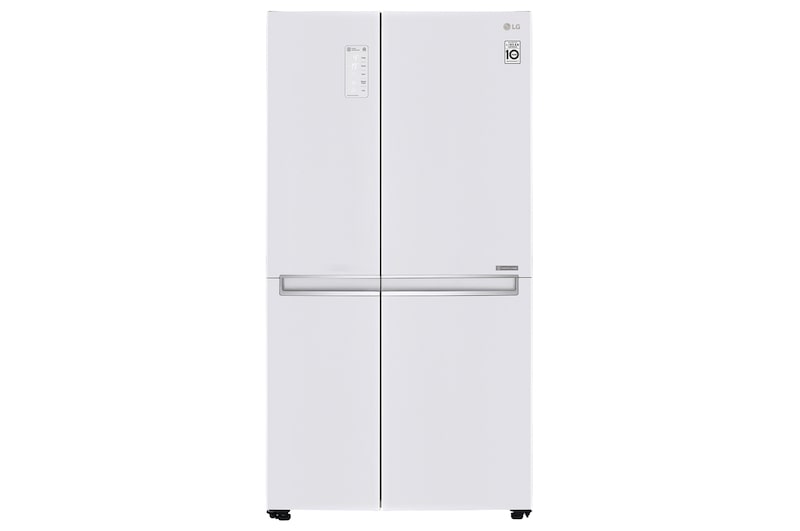 LG 626 л, Холодильник LG Side-by-Side, DoorCooling+, Инверторный Линейный компрессор, умный дом ThinQ , GC-B247SVDC