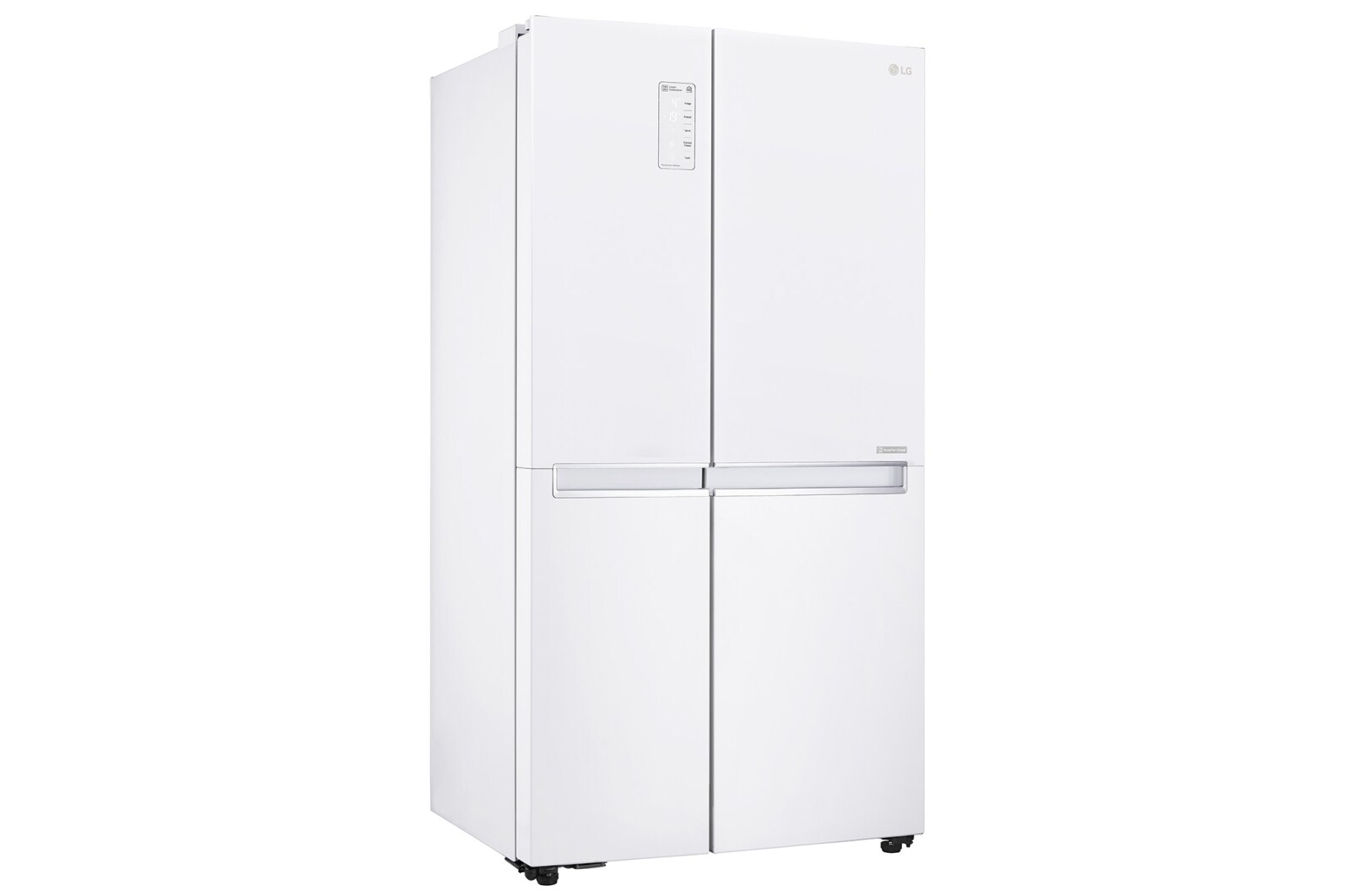 LG 626 л, Холодильник LG Side-by-Side, DoorCooling+, Инверторный Линейный компрессор, умный дом ThinQ , GC-B247SVDC